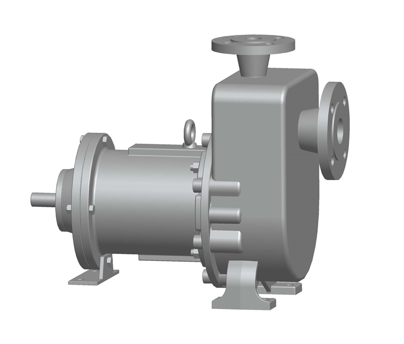 Self-priming magnetic pump FLMs